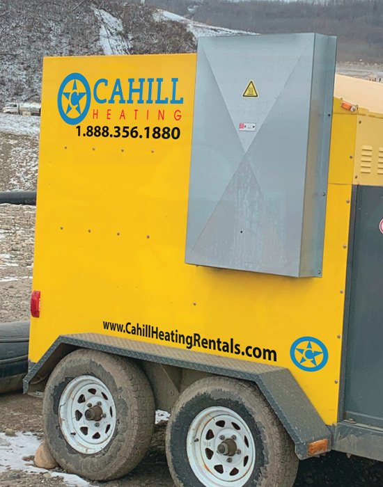 industrial glycol heater from cahill