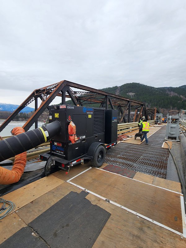 A unit on a bridge